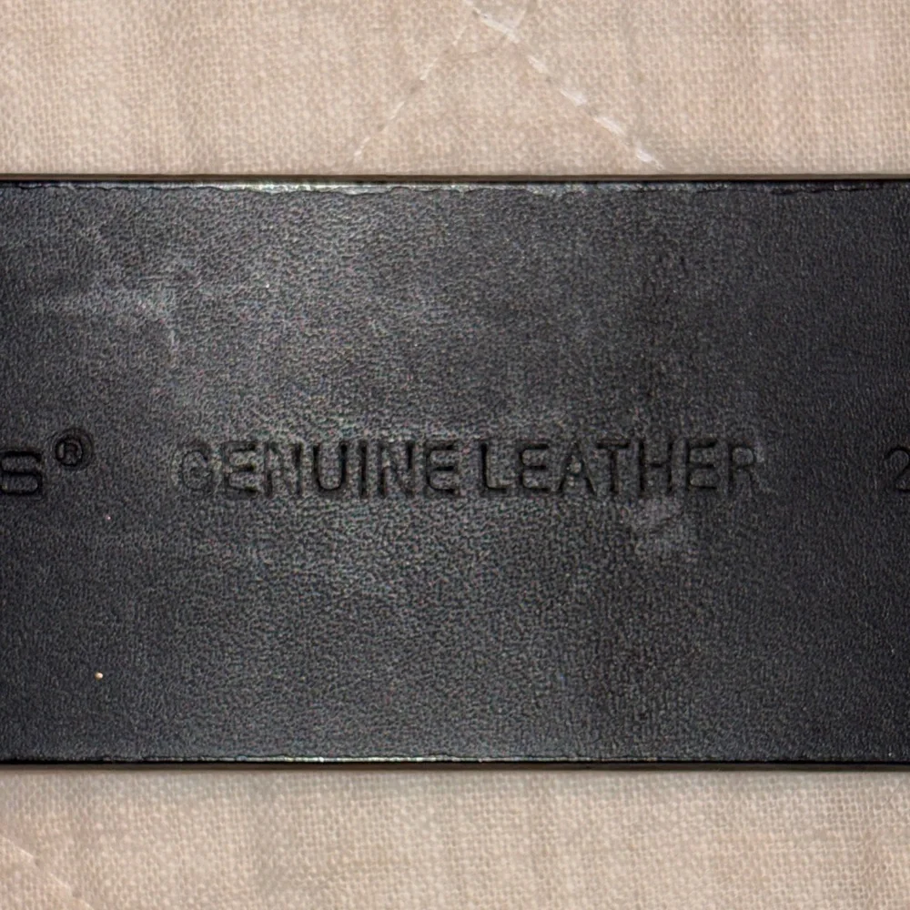 Chico's Black Belt with Silver Buckle - Picture 5 of 5